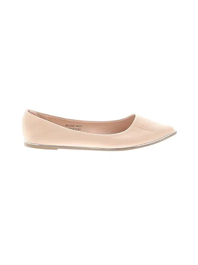 Pre-owned Primark Flats In Tan