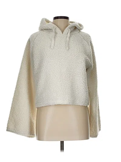 Pre-owned Primark Fleece Jacket In Ivory