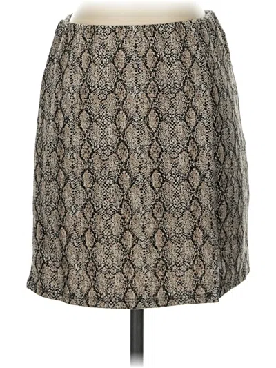Pre-owned Primark Formal Skirt In Gray