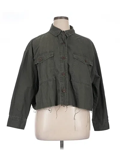 Pre-owned Primark Jacket In Green