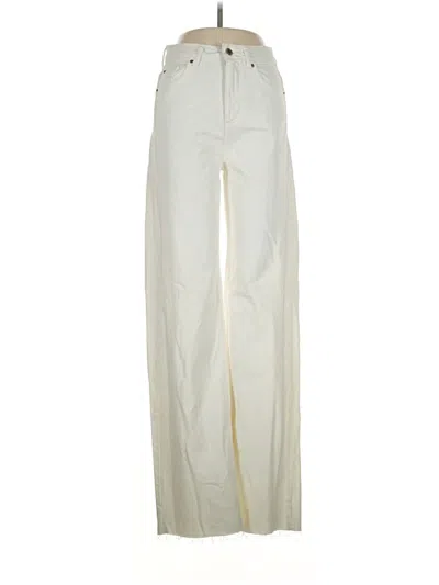 Pre-owned Primark Jeans In Ivory