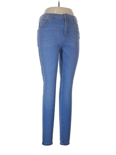 Pre-owned Primark Jeggings In Blue