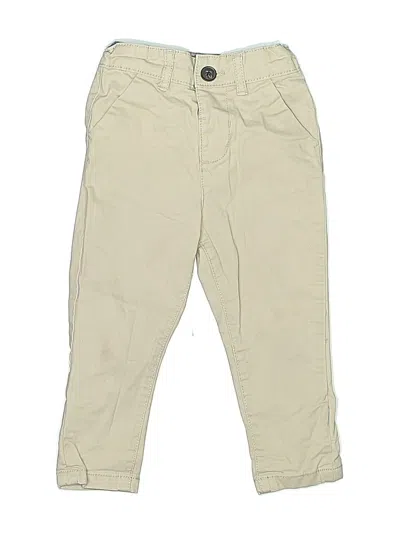 Pre-owned Primark Kids' Khaki Pant In Tan