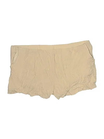 Pre-owned Primark Khaki Shorts In Brown