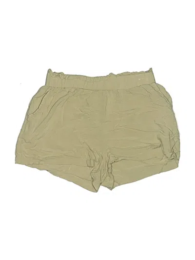 Pre-owned Primark Khaki Shorts In Green