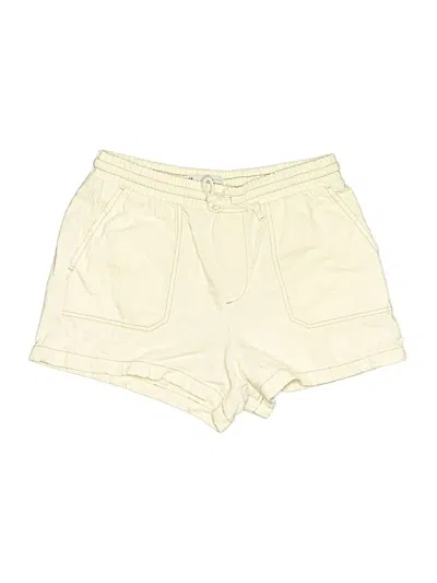 Pre-owned Primark Khaki Shorts In Ivory