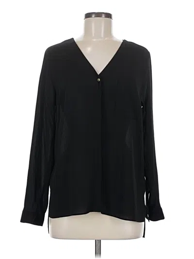 Pre-owned Primark Long Sleeve Blouse In Black