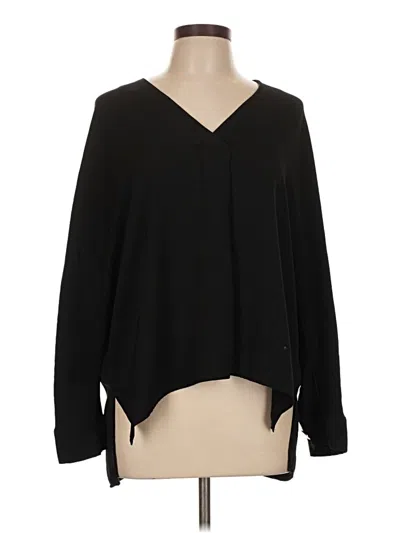 Pre-owned Primark Long Sleeve Blouse In Black