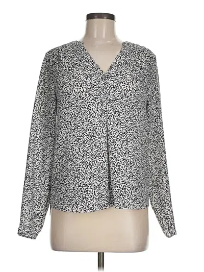 Pre-owned Primark Long Sleeve Blouse In Gray