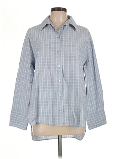 Pre-owned Primark Long Sleeve Blouse In Gray