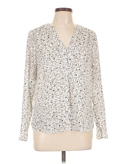 Pre-owned Primark Long Sleeve Blouse In Ivory