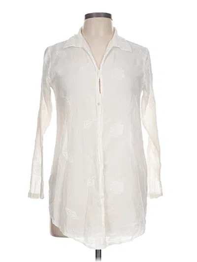 Pre-owned Primark Long Sleeve Blouse In Ivory