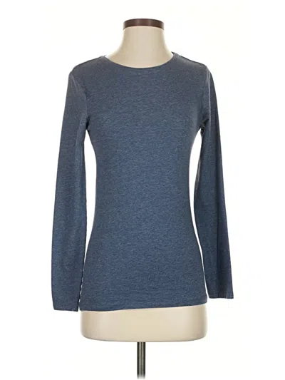 Pre-owned Primark Long Sleeve T-shirt In Blue