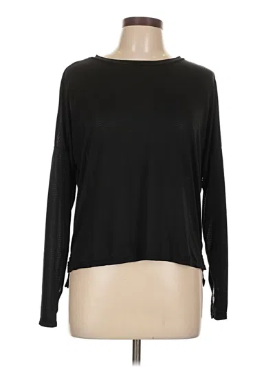 Pre-owned Primark Long Sleeve T-shirt In Black