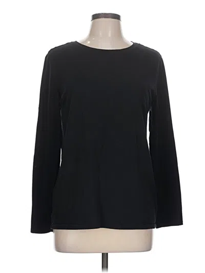 Pre-owned Primark Long Sleeve T-shirt In Black