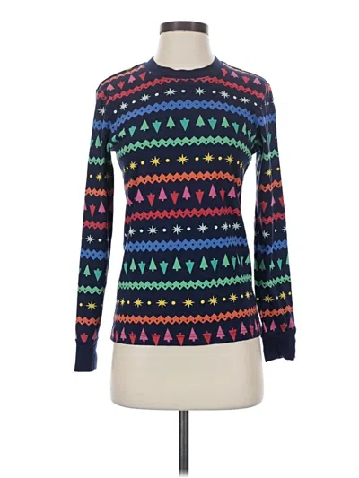 Pre-owned Primark Long Sleeve T-shirt In Blue