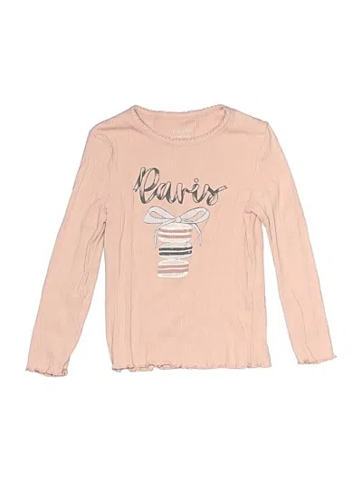Pre-owned Primark Kids' Long Sleeve T-shirt In Pink