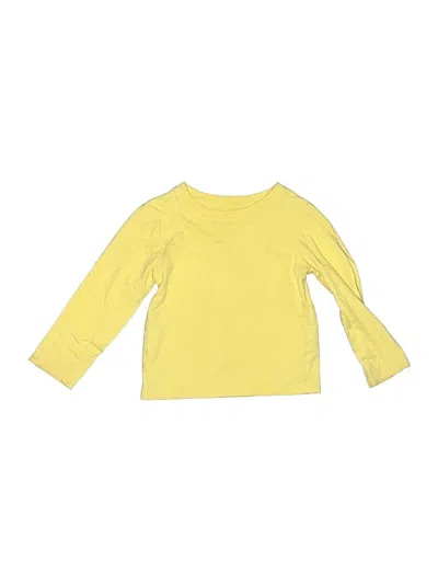 Pre-owned Primark Kids' Long Sleeve T-shirt In Yellow