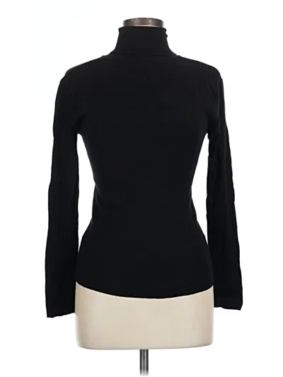 Pre-owned Primark Long Sleeve Turtleneck In Black