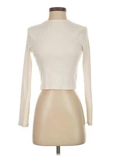 Pre-owned Primark Long Sleeve Turtleneck In White