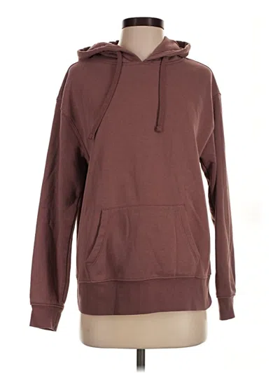 Pre-owned Primark Pullover Hoodie In Brown