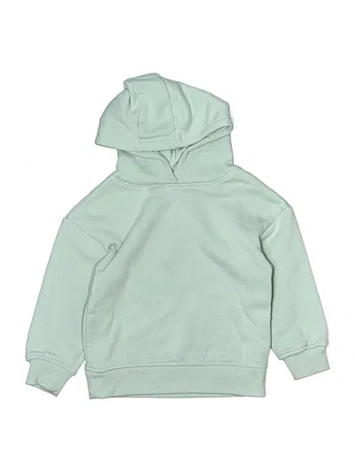 Pre-owned Primark Kids' Pullover Hoodie In Green