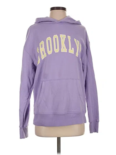 Pre-owned Primark Pullover Hoodie In Purple