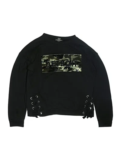 Pre-owned Primark Kids' Pullover Sweater In Black