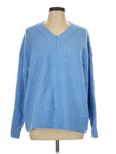 Pre-owned Primark Pullover Sweater In Blue