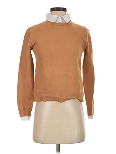 Pre-owned Primark Pullover Sweater In Brown