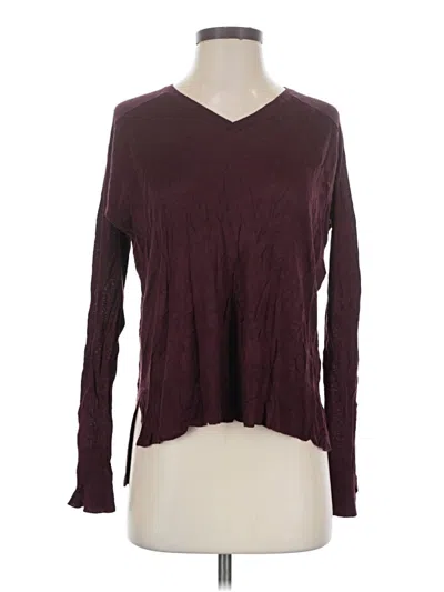 Pre-owned Primark Pullover Sweater In Burgundy