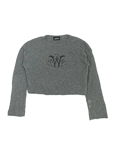 Pre-owned Primark Kids' Pullover Sweater In Gray