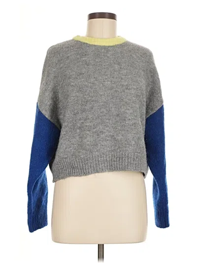Pre-owned Primark Pullover Sweater In Gray