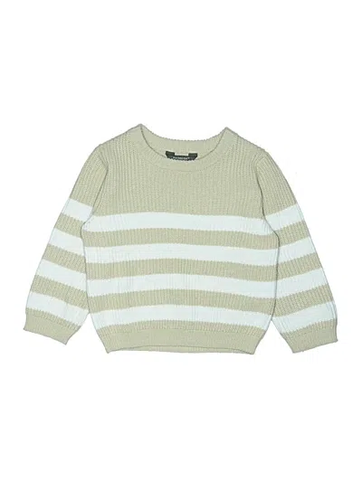 Pre-owned Primark Kids' Pullover Sweater In Green