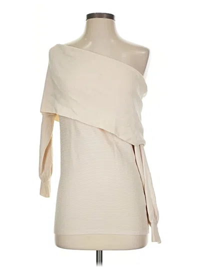 Pre-owned Primark Pullover Sweater In Ivory