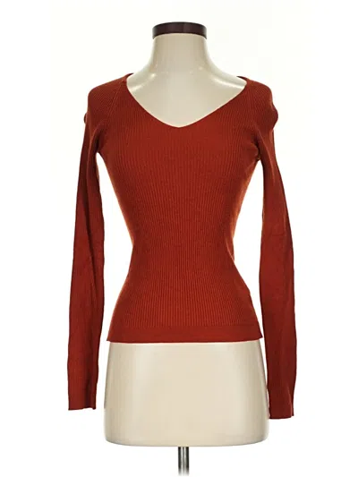 Pre-owned Primark Pullover Sweater In Orange