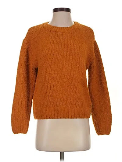 Pre-owned Primark Pullover Sweater In Orange