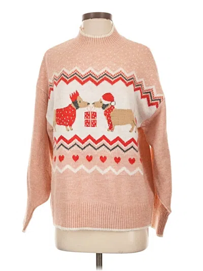 Pre-owned Primark Pullover Sweater In Pink