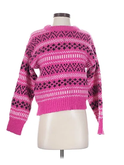 Pre-owned Primark Pullover Sweater In Pink