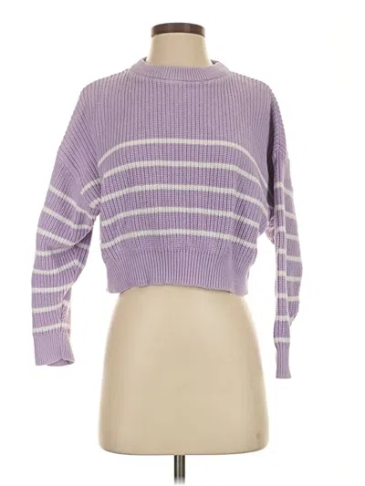 Pre-owned Primark Pullover Sweater In Purple