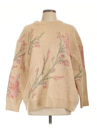 Pre-owned Primark Pullover Sweater In Tan