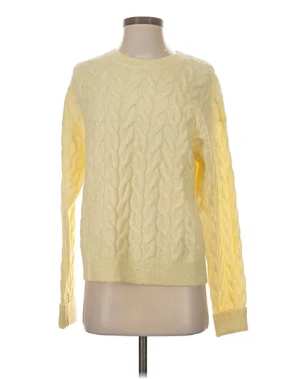 Pre-owned Primark Pullover Sweater In Yellow