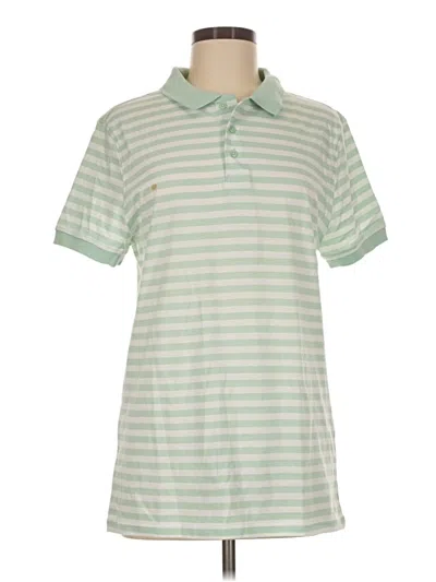 Pre-owned Primark Short Sleeve Polo Shirt In Green