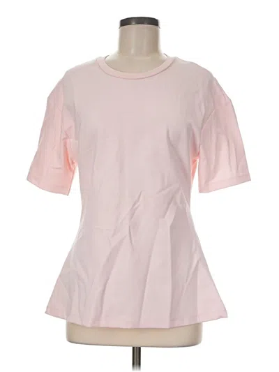 Pre-owned Primark Short Sleeve Top Pink Crew Neck Tops