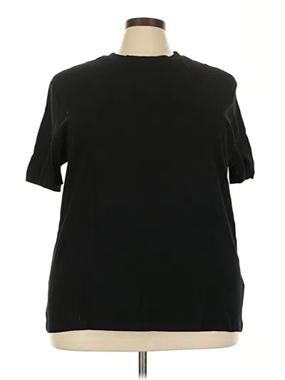 Pre-owned Primark Short Sleeve T-shirt In Black