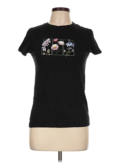 Pre-owned Primark Short Sleeve T-shirt In Black