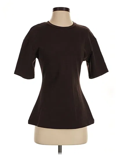 Pre-owned Primark Short Sleeve T-shirt In Brown