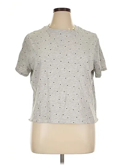 Pre-owned Primark Short Sleeve T-shirt In Gray