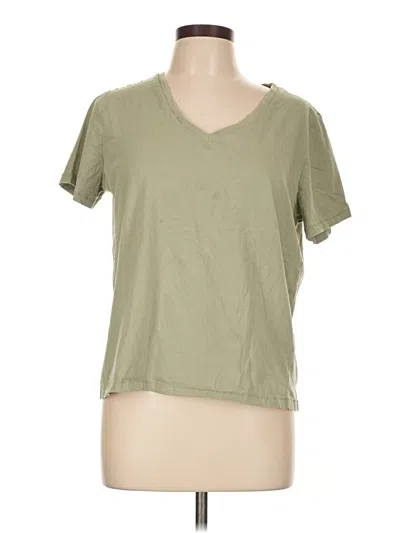 Pre-owned Primark Short Sleeve T-shirt In Green