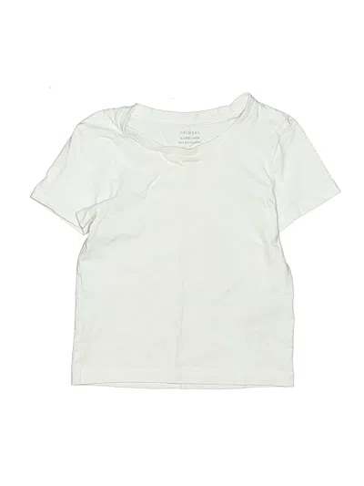 Pre-owned Primark Kids' Short Sleeve T-shirt In Ivory